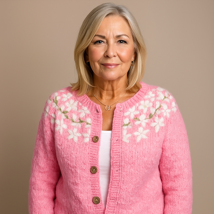 Ethel & Harold - Klassisk islandsk ullcardigan