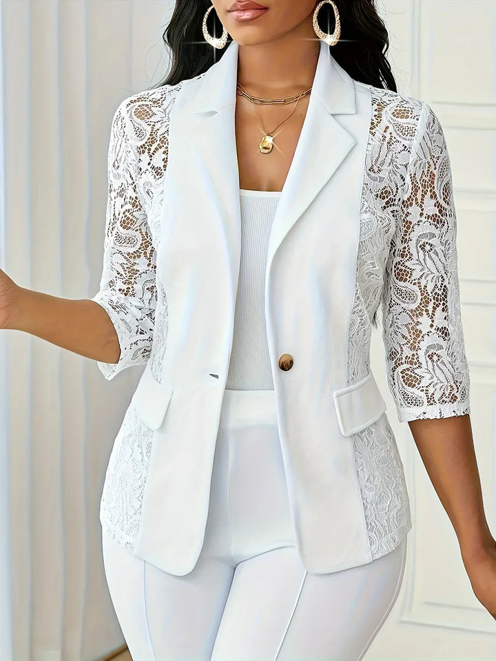 Layla™ - Kontrast Blonde Blazer