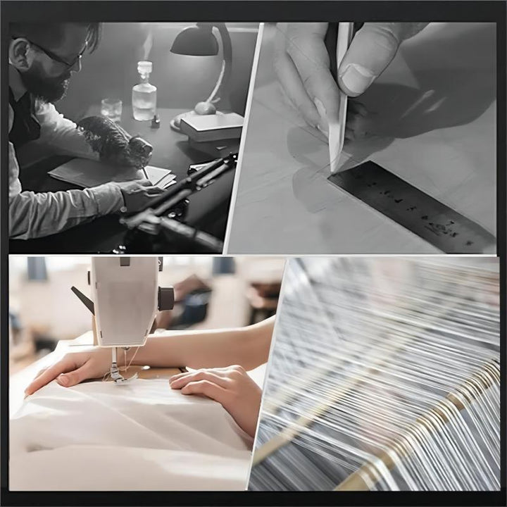 Auvia™ - Damejakke i strikket patchwork, lett & stilren dunjakke