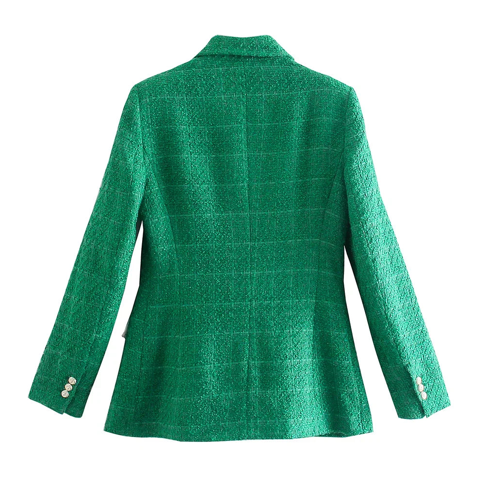 Amelia™ - Stilig Tweed Blazer