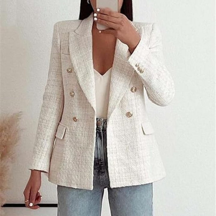 Amelia™ - Stilig Tweed Blazer