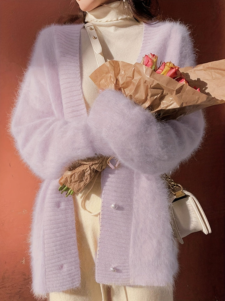 Tuva™ | Elegant v-hals cardigan