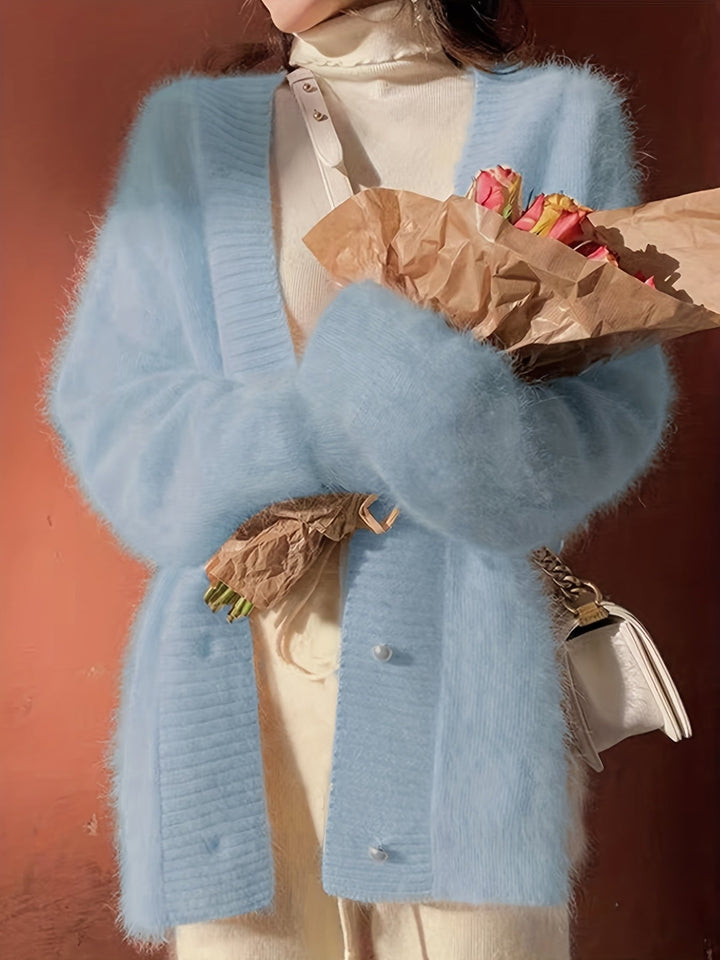 Tuva™ | Elegant v-hals cardigan