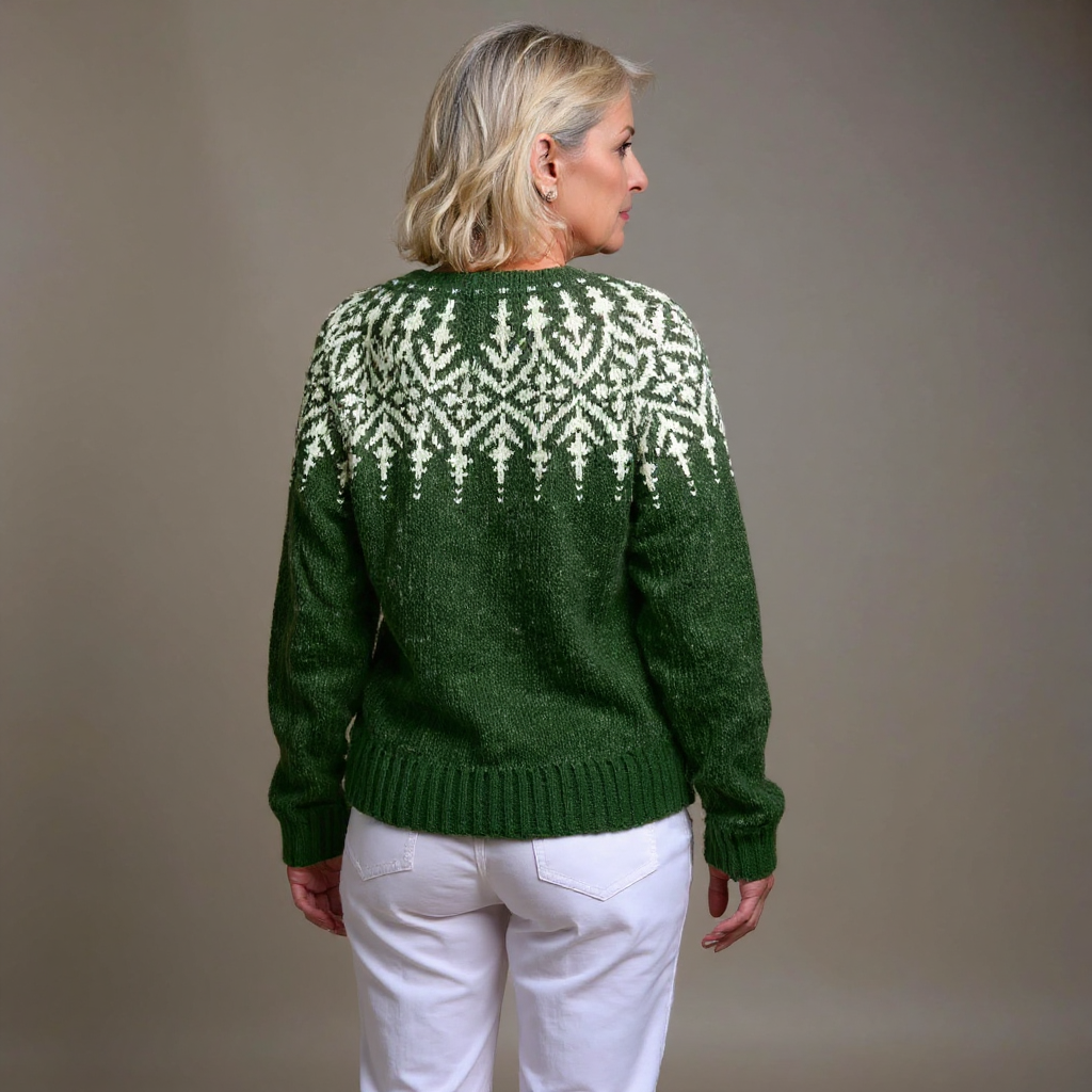 Ethel & Harold - Klassisk Islandsk Ull Cardigan