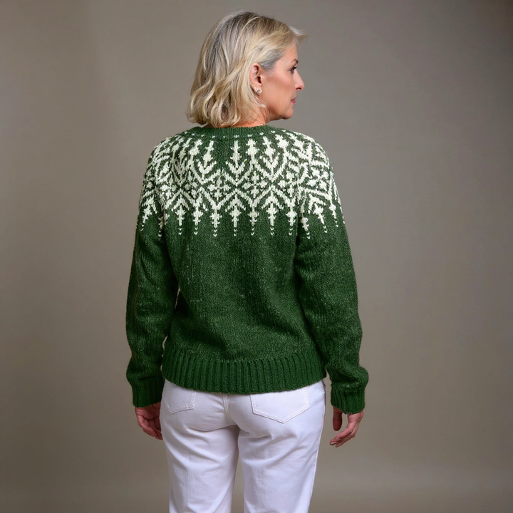 Ethel & Harold - Klassisk Islandsk Ull Cardigan