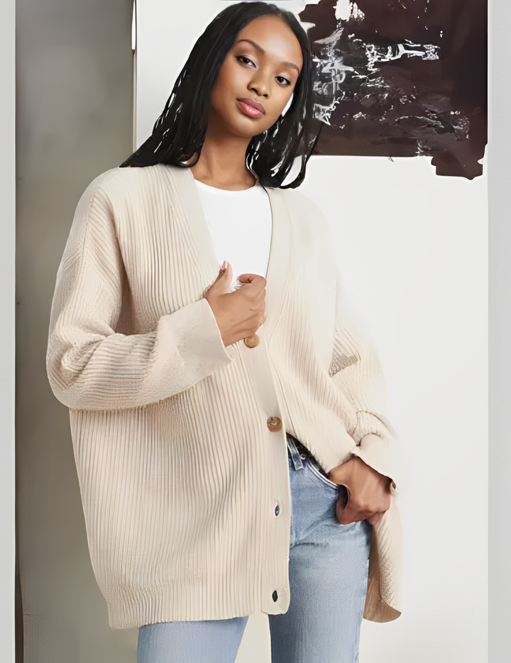 Ronja™ | Elegant Cardigan med Knapper
