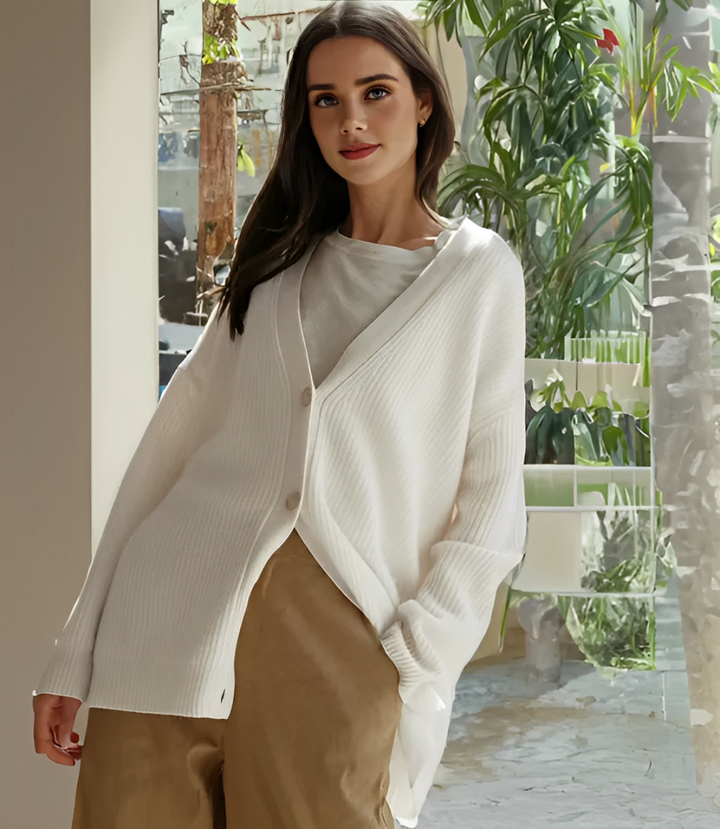 Ronja™ | Elegant Cardigan med Knapper